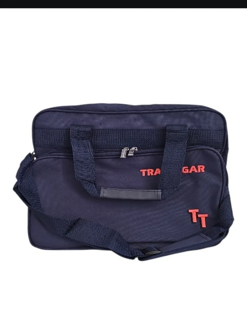 Trafalgar Navy Travel Briefcase Carry On Laptop Messenger Bag NWT Weekender Bag
